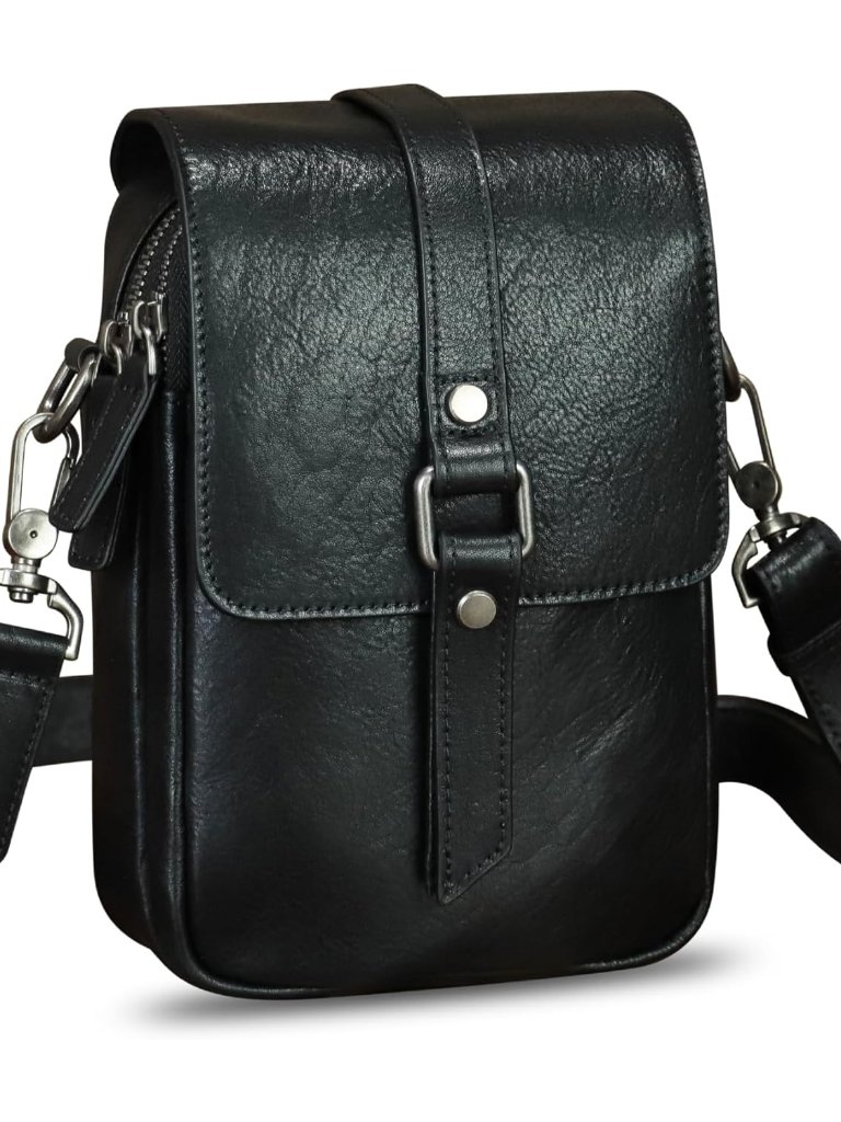 Genuine Leather Phone Purse For Women Vintage Leather Cell Phone Pouch Mini Smal